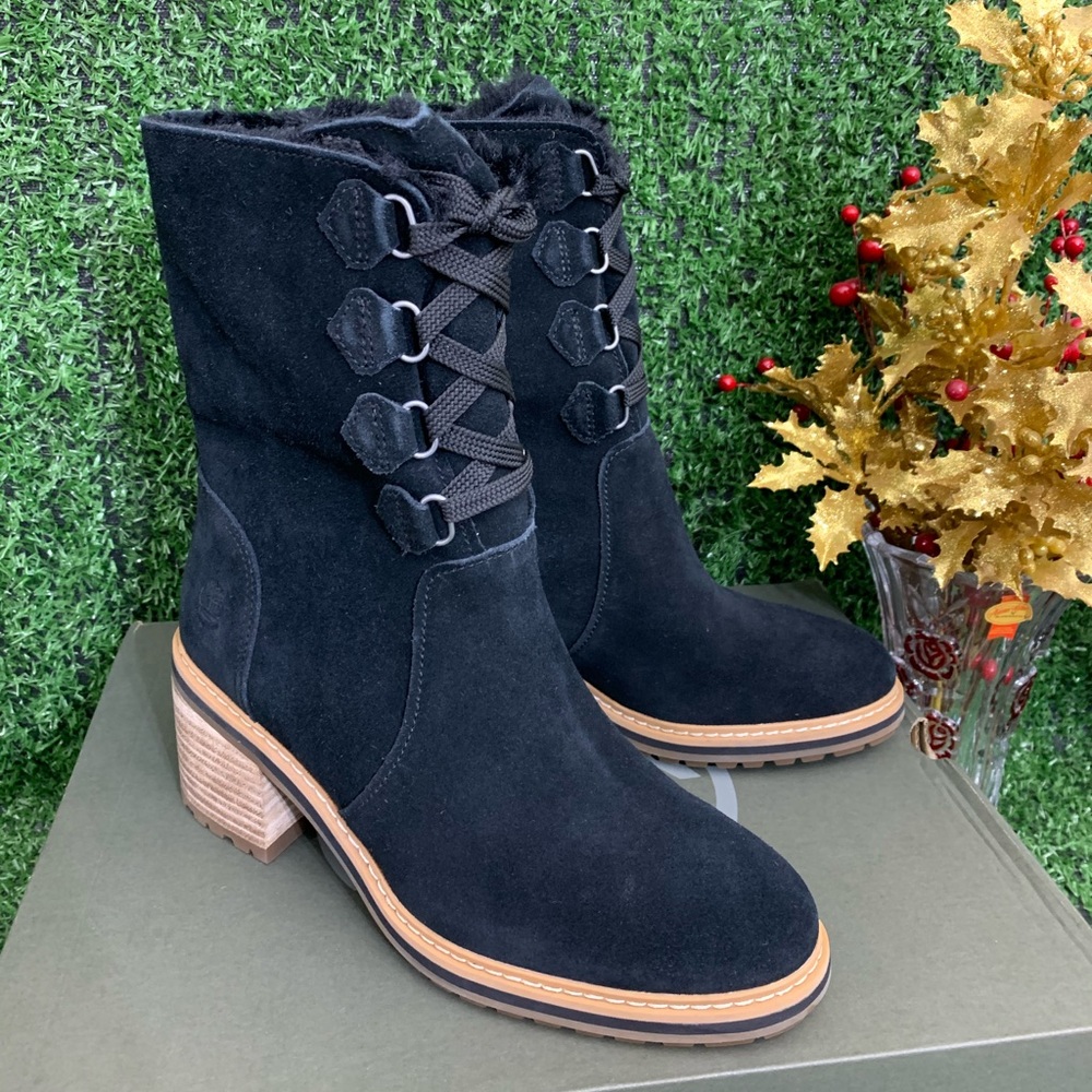 TIMBERLAND WOMEN'S SIENNA HIGH WATERPROOF MID BOOT - Picture 2 of 10
